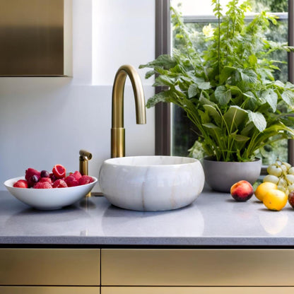 The Minimalist Round Marble Wash Basin